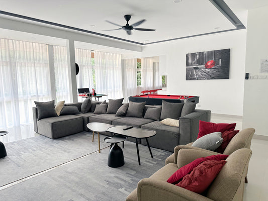 A collector's modern eclectic crib