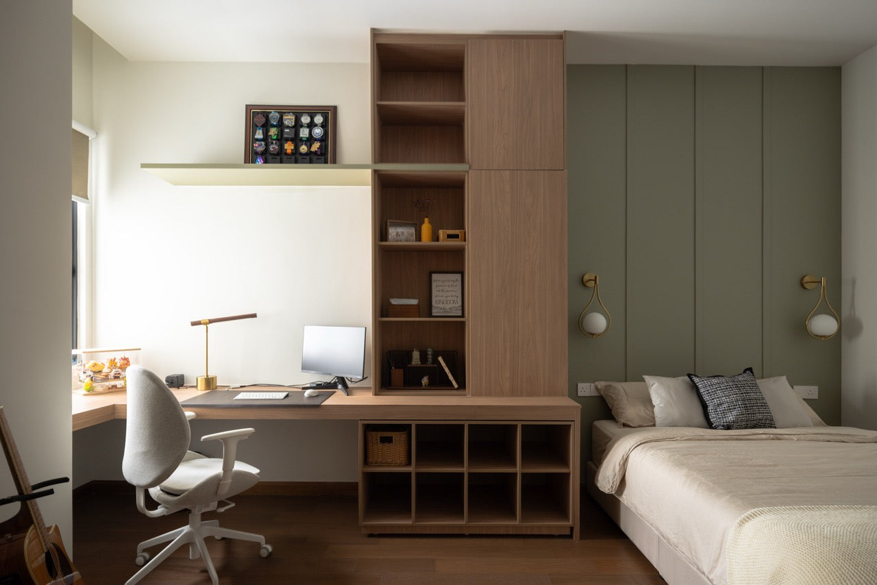 Vic's Home Office — after