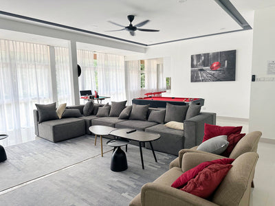 A collector's modern eclectic crib