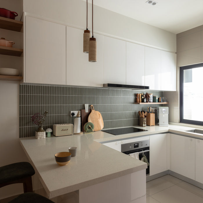 A compact condo kitchen designed for everyday cooking